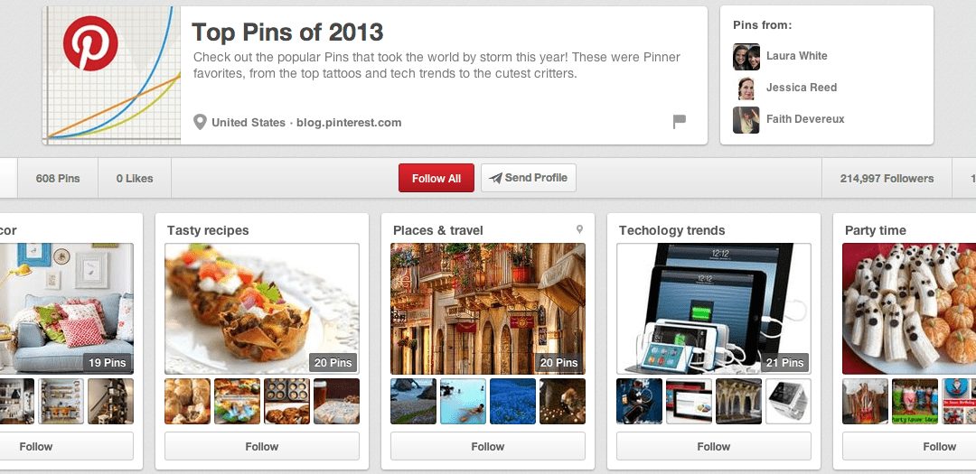 What Made 2013 Pinterest-ing – Let’s Take a Look!