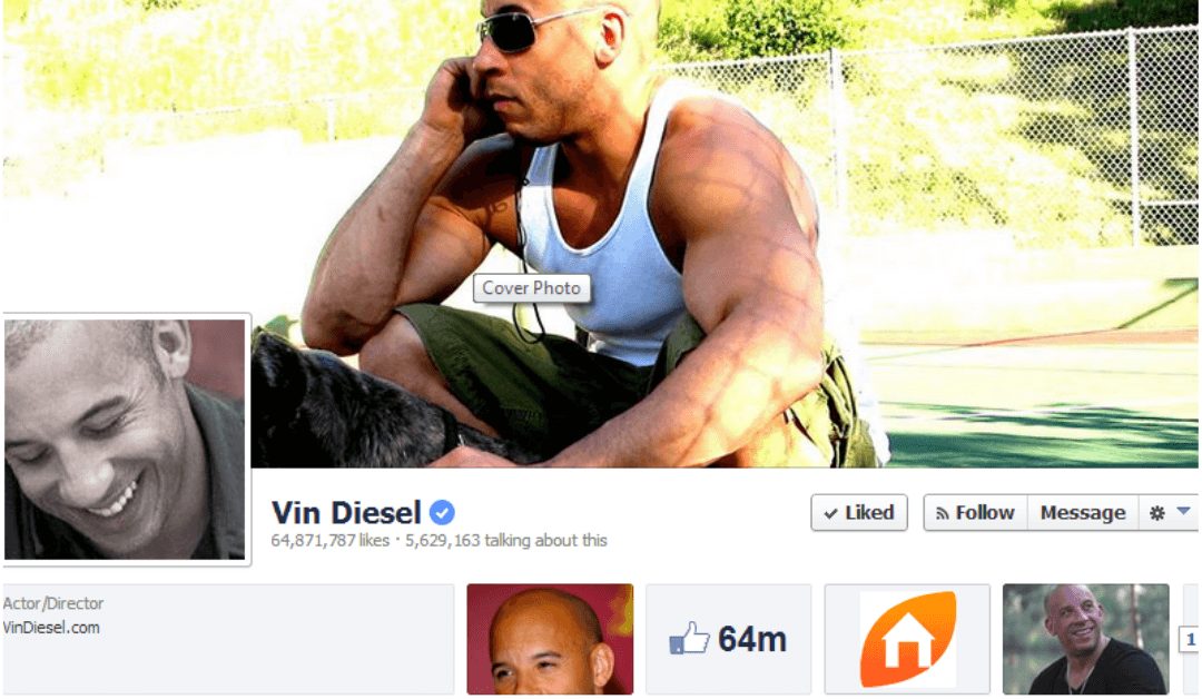 Vin Diesel’s Human Approach To Success On Facebook!