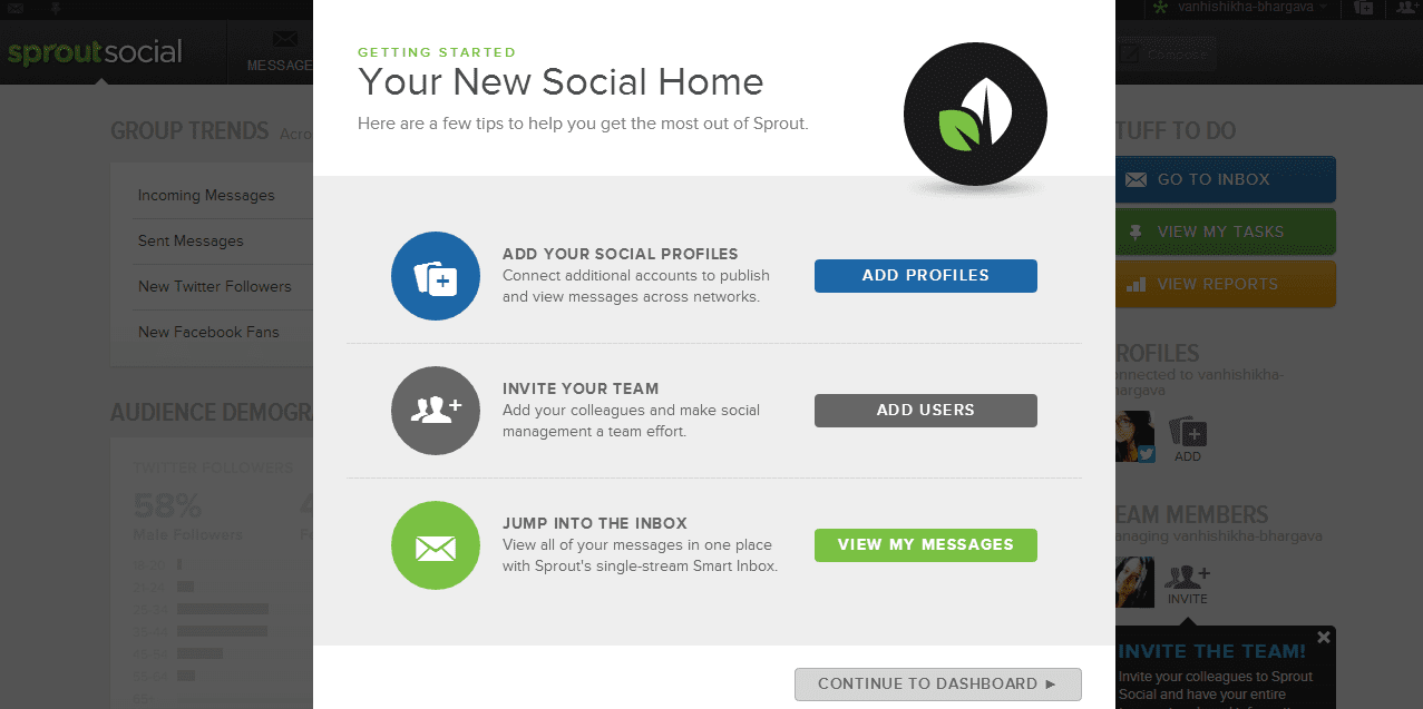 Changing your Login Email Address or Password – Sprout Social Support