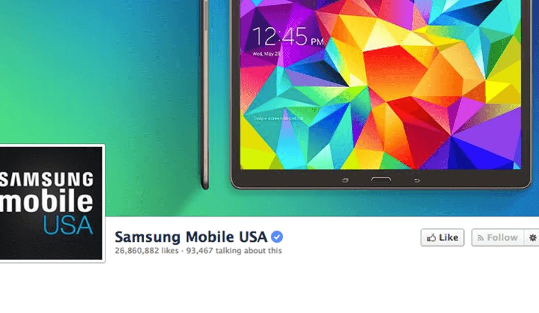 Samsung’s Boring Facebook Content Strategy Is A Big Hit!