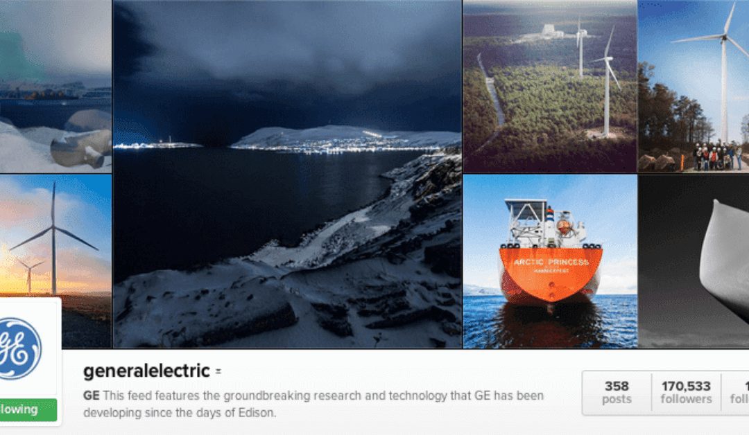 General Electric’s Instagram Content Strategy Analyzed