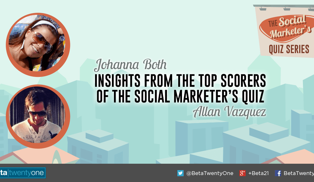 Insights from the Top Scorers of the Social Marketer’s Quiz