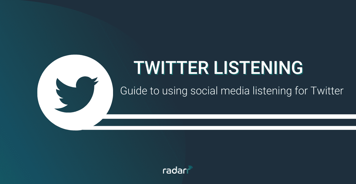 social listening on Twitter