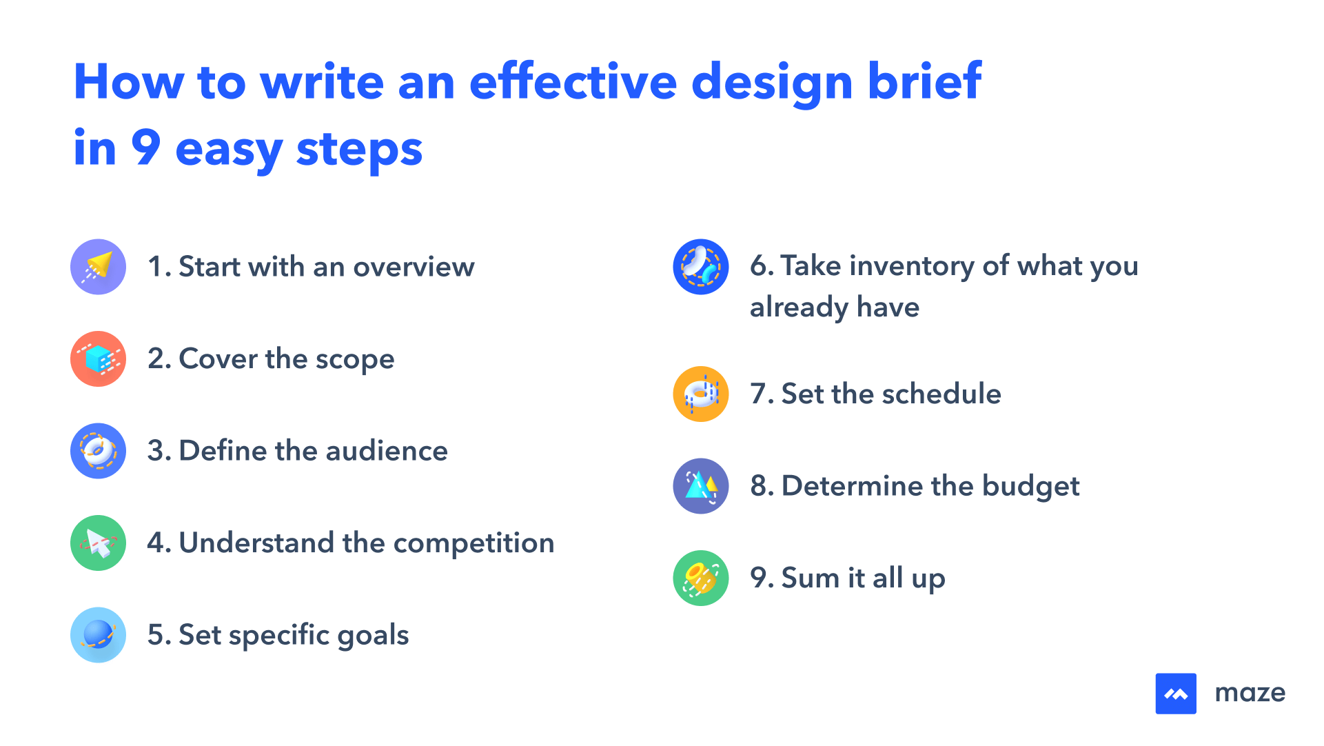 steps to write design brief to create viral videos