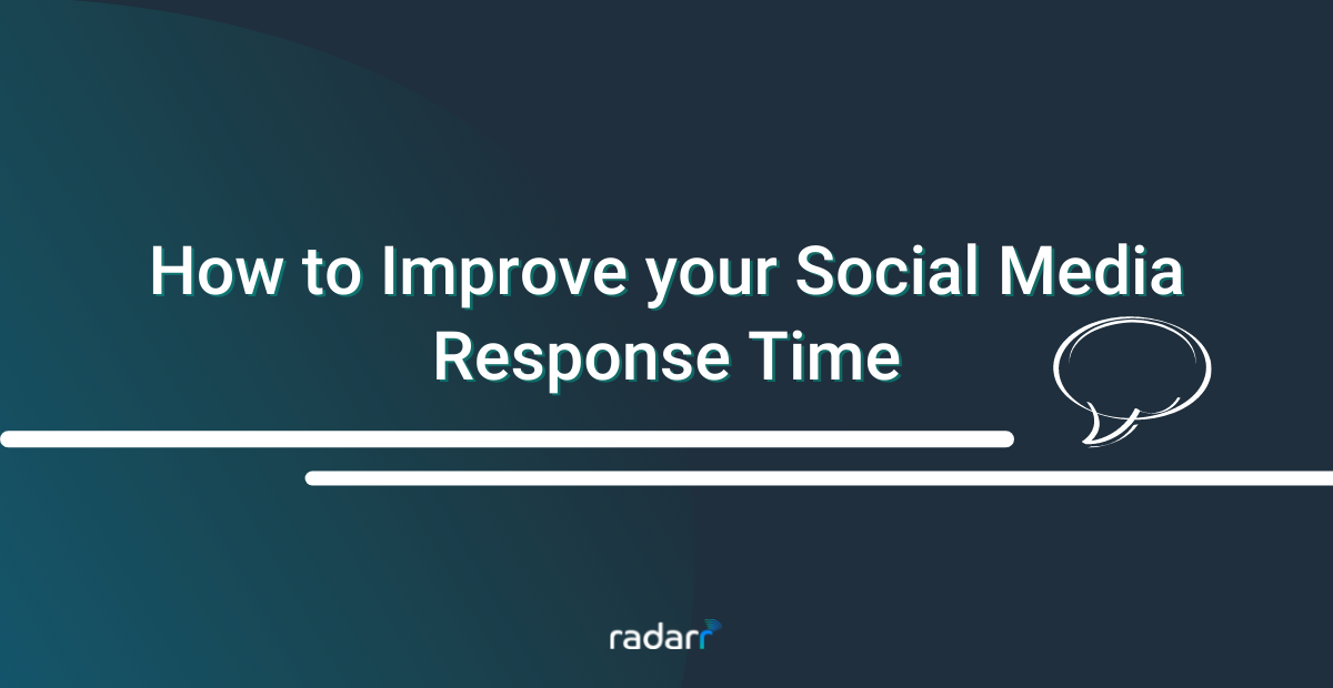 how to improve your social media response time