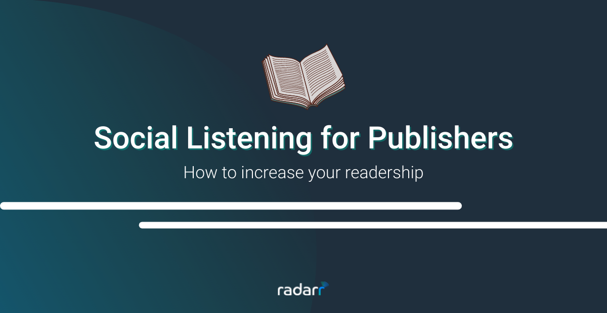 social listening for publishers to increase readership