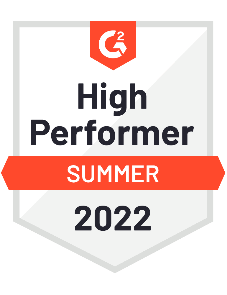 G2 High Performer logo l Radarr