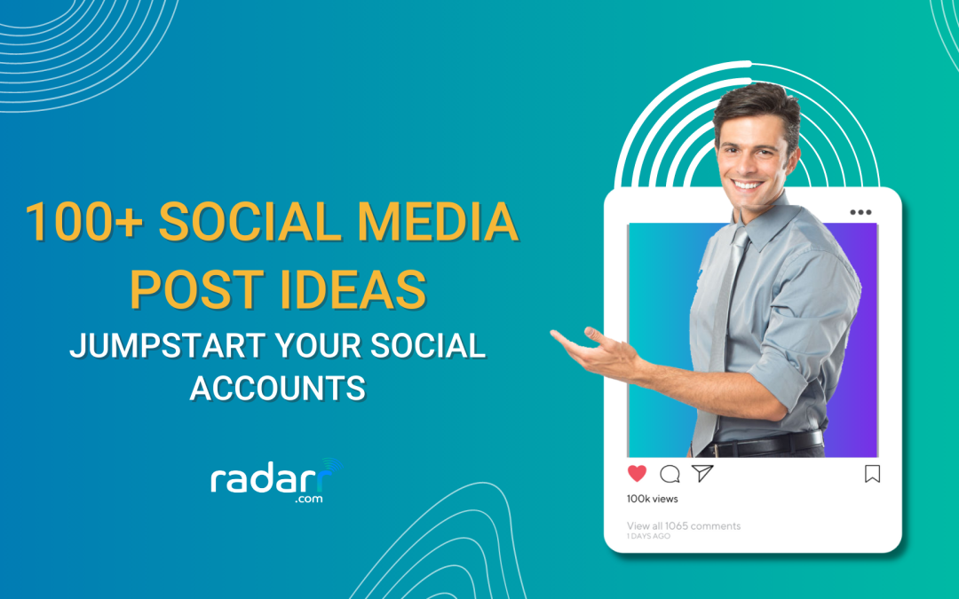 social media post ideas - radarr
