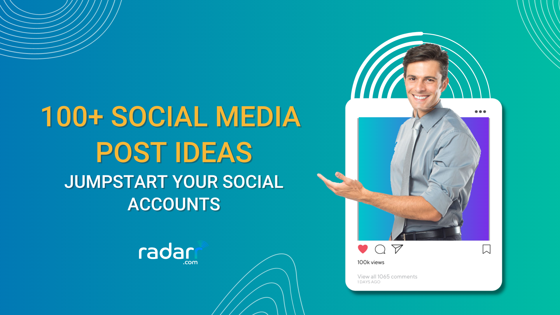 social media post ideas - radarr
