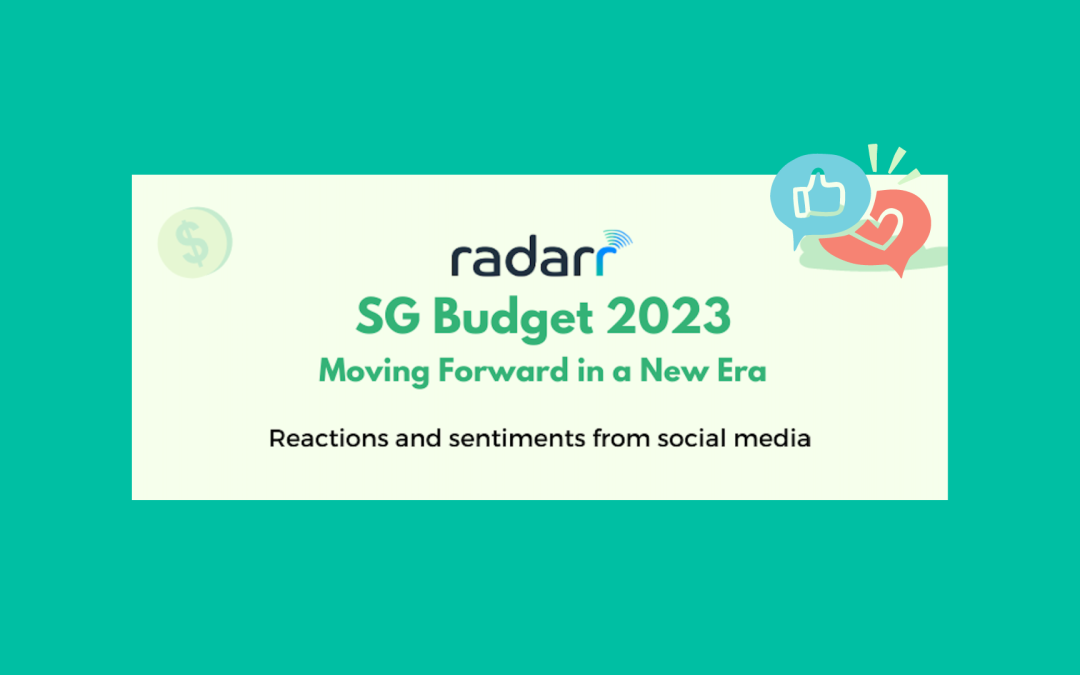 SGBudget2023 social media insights