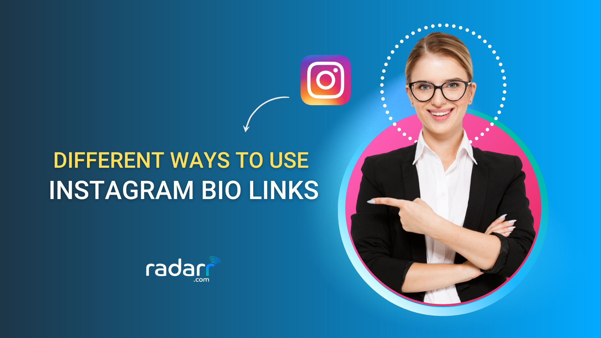 how to use instagram bio links