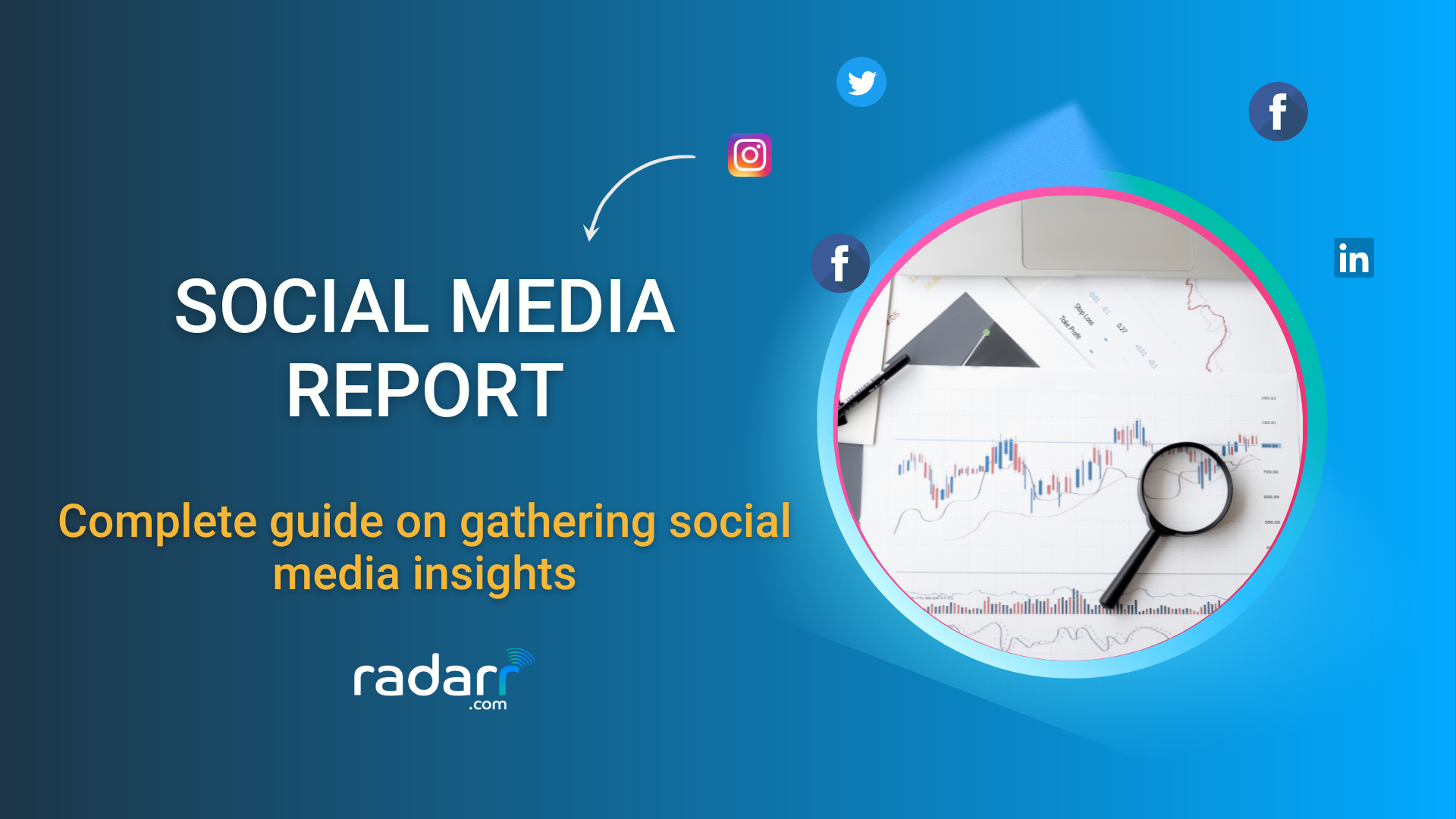 how to create a social media report