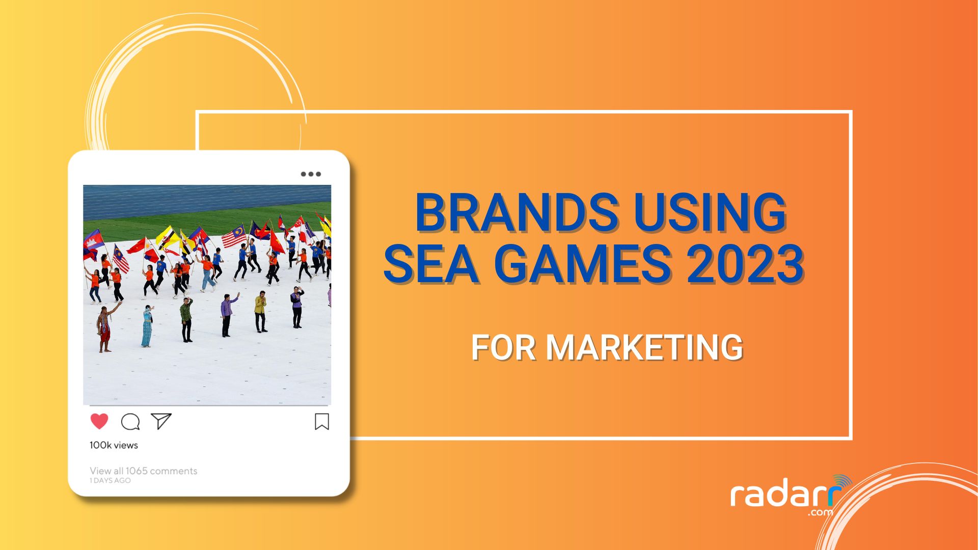 Brand marketing during SEA games 2023