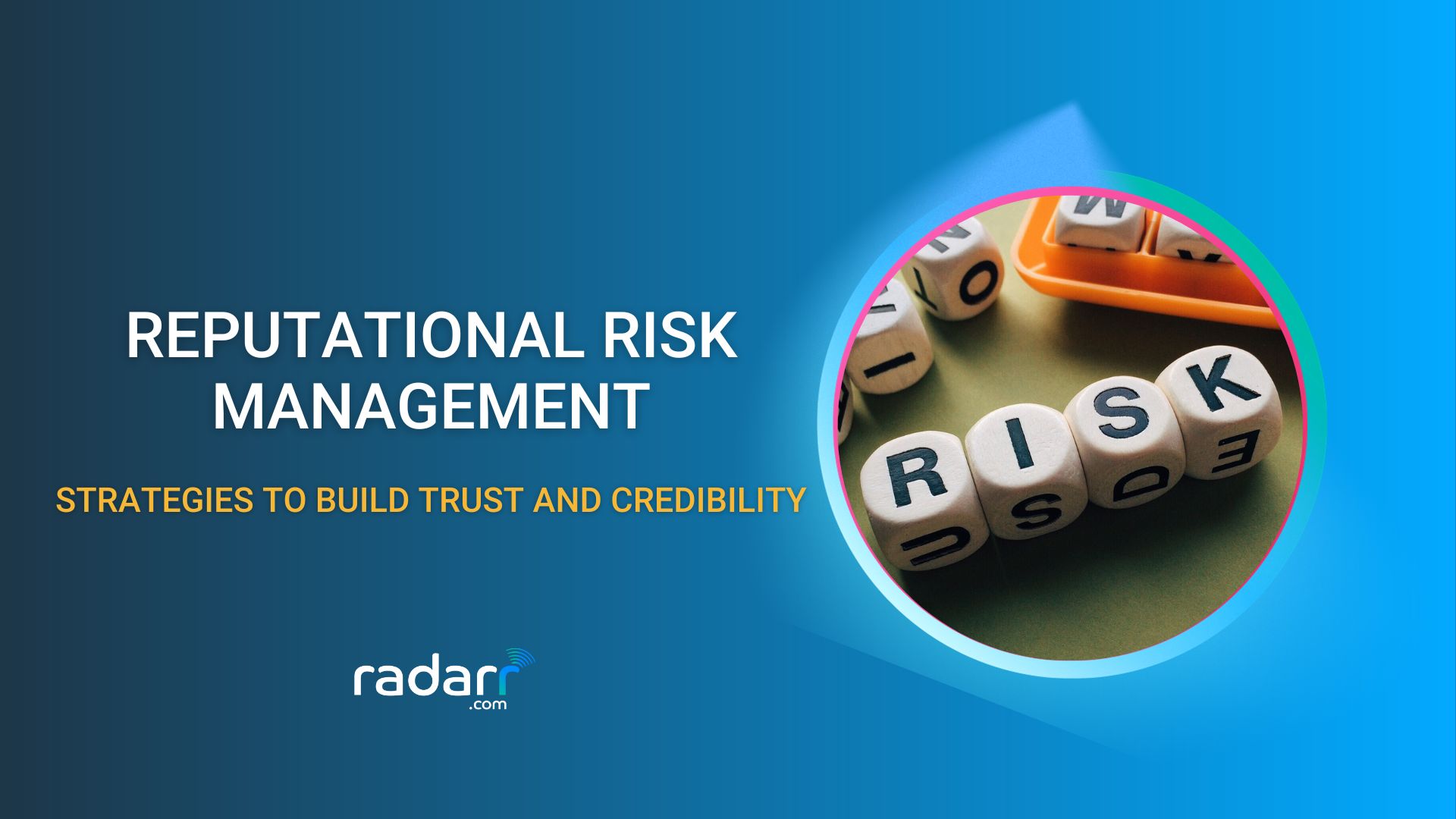 reputational risk management strategy